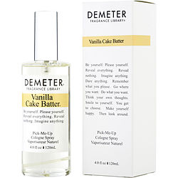 Demeter Vanilla Cake Batter By Demeter Cologne Spray 4 Oz