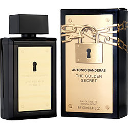 Antonio Banderas The Golden Secret By Antonio Banderas Edt Spray 3.4 Oz