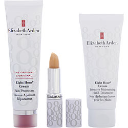 Eight Hour Cream Beauty Must-haves Set: Skin Protectant 1.7 Oz + Hand Treatment 2.3 Oz + Lip Protectant Stick 0.13 Oz --3pcs