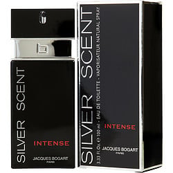 Silver Scent Intense By Jacques Bogart Edt Spray 3.3 Oz