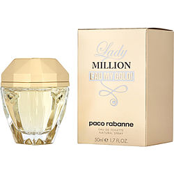 Paco Rabanne Lady Million Eau My Gold! By Paco Rabanne Edt Spray 1.7 Oz