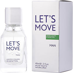 Benetton Let's Move By Benetton Edt Spray 1.3 Oz