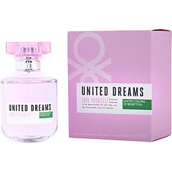 Benetton United Dreams Love Yourself By Benetton Edt Spray 2.7 Oz