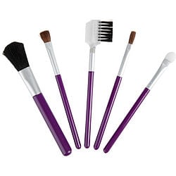 Exceptional Parfums Set-5 Piece Travel Makeup Brush Set By Exceptional Parfums