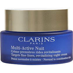 Multi-active Night Targets Fine Lines Revitalizing Night Cream - For Normal To Combination Skin  --50ml/1.6oz