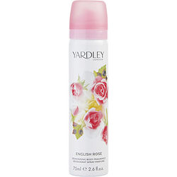 Yardley English Rose By Yardley Body Spray 2.6 Oz (new Packaging)