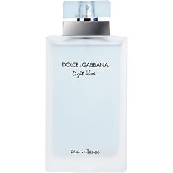 D & G Light Blue Eau Intense By Dolce & Gabbana Eau De Parfum Spray 3.3 Oz *tester