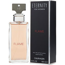 Eternity Flame By Calvin Klein Eau De Parfum Spray 3.4 Oz