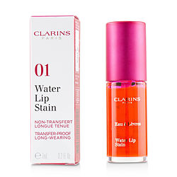 Clarins Water Lip Stain - # 01 Rose Water  --7ml/0.2oz By Clarins