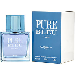 Karen Low Pure Bleu By Karen Low Edt Spray 3.4 Oz