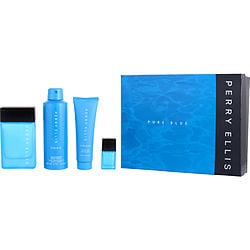 Perry Ellis Gift Set Perry Ellis Pure Blue By Perry Ellis