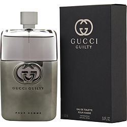 Gucci Guilty Pour Homme By Gucci Edt Spray 5 Oz (new Packaging)