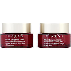 Super Restorative Partners Set: Day Cream + Night Cream For All Skin Types --2x50ml/1.7oz -2pcs