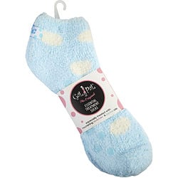 Spa Accessories Gal Pal Essential Moisture Treatment Socks With Jojoba & Lavender Oils - Dots By Spa Accessories