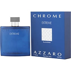 Chrome Extreme By Azzaro Eau De Parfum Spray 3.3 Oz