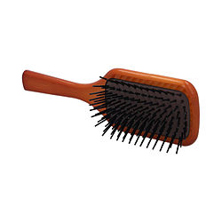 Mini Wooden Paddle Brush