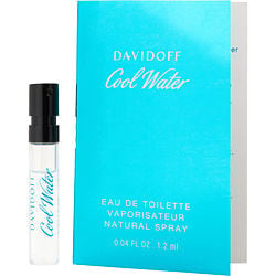 Cool Water By Davidoff Edt Spray 0.04 Oz Vial On Card