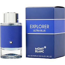 Mont Blanc Explorer Ultra Blue By Mont Blanc Eau De Parfum Spray 3.3 Oz