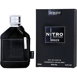 Nitro Black Pour Homme By Dumont Paris Eau De Parfum Spray 3.4 Oz