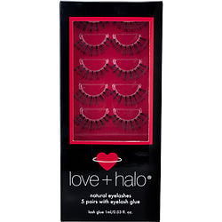 Love+halo Eyelash Set --5pcs By Love+halo