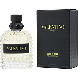 Valentino Uomo Born In Roma Yellow Dream By Valentino Edt Spray 3.4 Oz