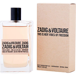 Zadig & Voltaire This Is Her! Vibes Of Freedom By Zadig & Voltaire Eau De Parfum Spray 3.4 Oz