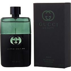 Gucci Guilty Black Pour Homme By Gucci Edt Spray 3 Oz (new Packaging)