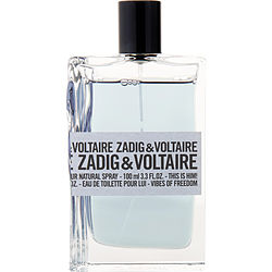 Zadig & Voltaire This Is Him! Vibes Of Freedom By Zadig & Voltaire Edt Spray 3.4 Oz *tester