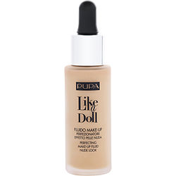 Pupa Milano Like A Doll Fluid Perfecting Make-up Spf 15 - #040 Medium Beige --30ml/1oz By Pupa Milano