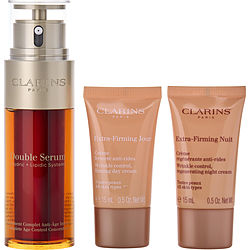 Double Serum 50ml + Extra-firming Day Cream Ast 15ml + Extra-firming Night Cream Ast 15ml + Double Serum Eye Sachet 0.9ml --4pcs