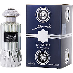 Lattafa Sumou Platinum By Lattafa Eau De Parfum Spray 3.4 Oz