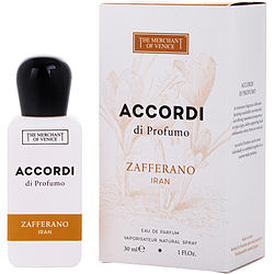 Merchant Of Venice Accordi Di Profumo Zafferano Iran By Merchant Of Venice Eau De Parfum Spray 1 Oz