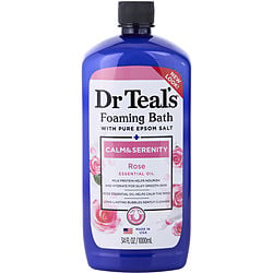 Foaming Bath With Pure Epsom Salt Milk And Rose --1000ml/34oz