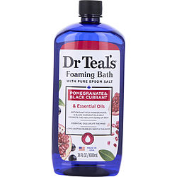 Foaming Bath With Pure Epsom Salt Pomegranate & Black Currant With Essential Oils --1000ml/34oz