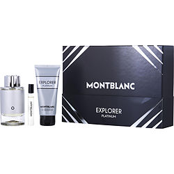 Mont Blanc Gift Set Mont Blanc Explorer Platinum By Mont Blanc