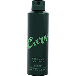 Curve Forest Woods By Liz Claiborne Deodorant Body Spray 6 Oz