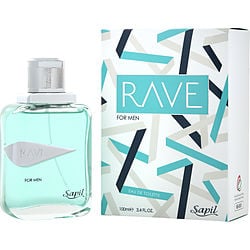 Sapil Rave For Men By Sapil Edt Spray 3.3 Oz