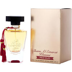 Ard Al Zaafaran Shams Al Emarat Khususi Red Oud By Ard Al Zaafaran Eau De Parfum Spray 3.4 Oz