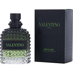 Valentino Uomo Born In Roma Green Stravaganza By Valentino Edt Spray 3.4 Oz