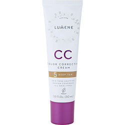 Lumene Cc Color Correcting Cream - #5 Deep Tan --30ml/1oz By Lumene