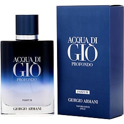 Acqua Di Gio Profondo By Giorgio Armani Parfum Spray 3.4 Oz