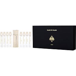 Jo Milano Variety By Jo Milano Game Of Spades Set With King & Wildcard & Win & Rouge Extrait & Royale & Bid & Queen & Jackpot & Ace And All Are Eau De Parfum Spray Minis 0.34 Oz