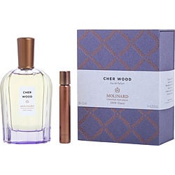 Molinard Cher Wood By Molinard Eau De Parfum Spray 3 Oz & Eau De Parfum Roll-on 0.25 Mini