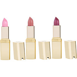 L'oreal Shades Of Nudes Lipsticks Trio: 303 Rose Tendre + 235 Nude + 214 Violet Saturne --3x3.6g/0.13oz By L'oreal