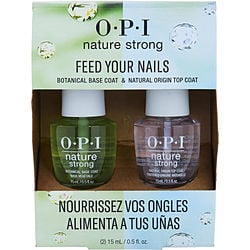 Opi Opi Nature Strong Feed Your Nails: Base & Top Duo --2x15ml/0.5oz By Opi