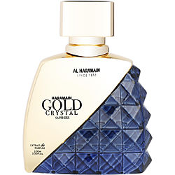 Al Haramain Gold Crystal Sapphire By Al Haramain Extrait De Parfum Spray 3.4 Oz