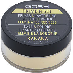 Gosh Prime'n Set Primer & Mattifying Setting Powder - #banana --7g/0.24oz By Gosh