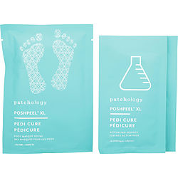 Poshpeel Pedi Cure Xl - Gently Exfoliates & Resurfaces Feet (1 Treatment)  --2x25ml/0.85oz