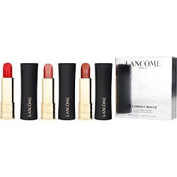 Lancome L'absolu Trio Rouge Best Shades: Rose Nu Cream # 06, Rose Nature Cream # 11 + Caprice De Rouge Cream # 132 --3x4.2ml/0.14oz By Lancome