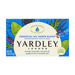 Yardley Essential Oil Super Blend By Yardley Moisturizing Bath Bar 4 Oz